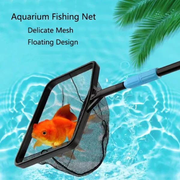 Extendable Long Handle  Aquarium Fish Tank Net